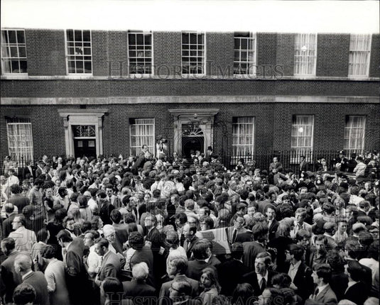 1970 Press Photo Edward Heath Returns As Britain's New Prime Minister - Historic Images