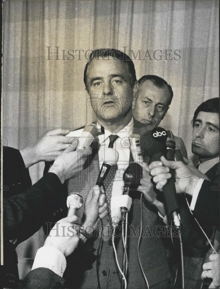 1968 Press Photo Mr. Sargent Shriver the newly appointed US Ambassador to France - Historic Images