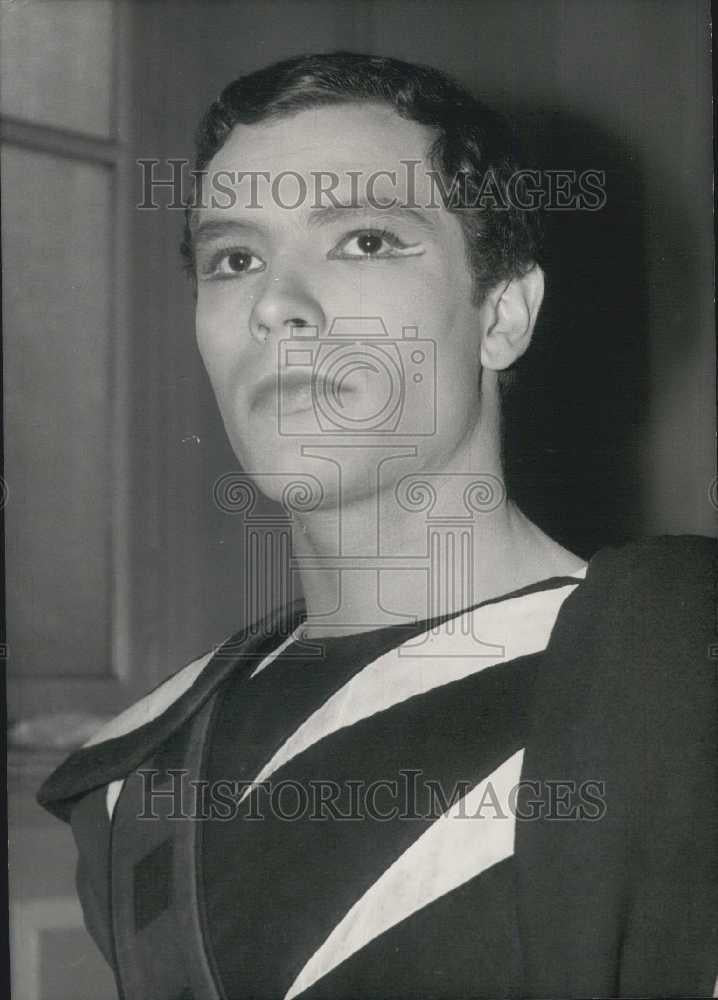 1962 Press Photo Claude Giraud, actor of tradgedy films - Historic Images