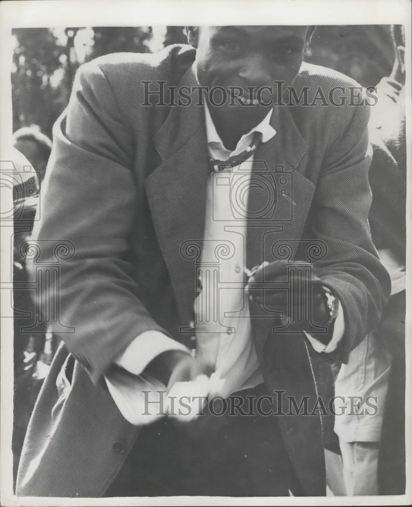 1962 Press Photo Paul Ngei Ã¢â¬âœ the Kamba Leader Ã¢â¬âœ Quits Kanu - Historic Images