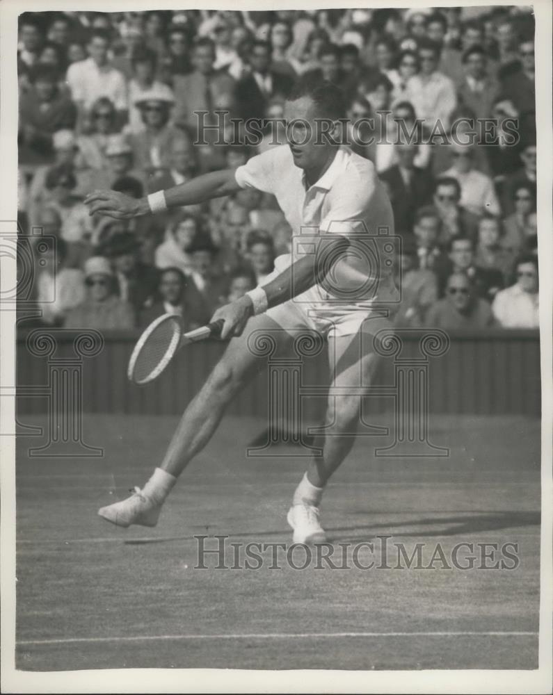 1960 Press Photo Wimbledon Championships ,Neil Fraser (Australia) - Historic Images