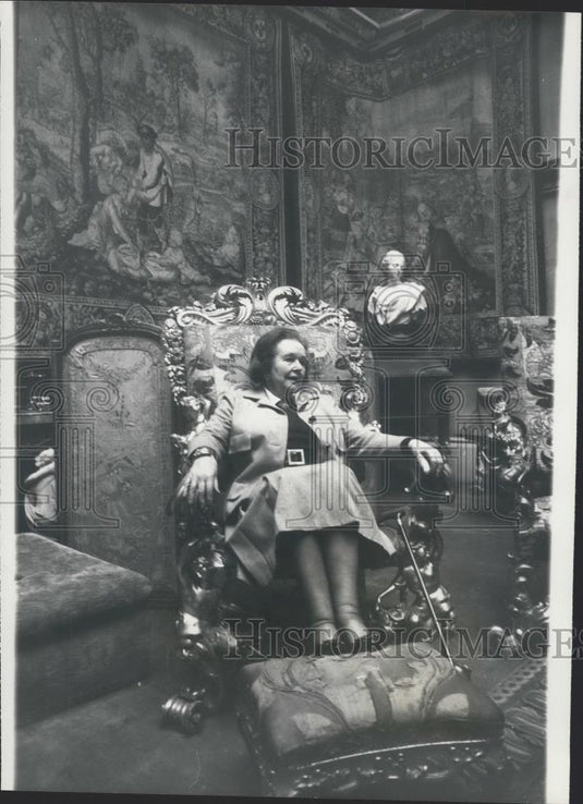 1977 Press Photo Dowager Lady Rosebury - Historic Images