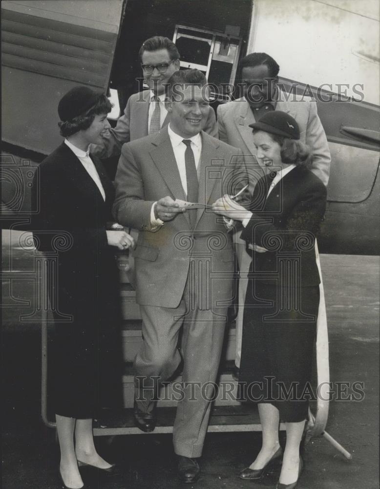 Press Photo Boxer Heinz Neuhaus - Historic Images