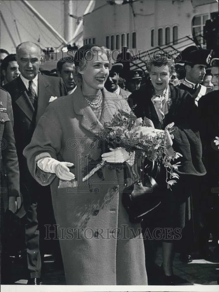 1953 Press Photo US Ambassador to Italy, Clare Boothe Luce - Historic Images