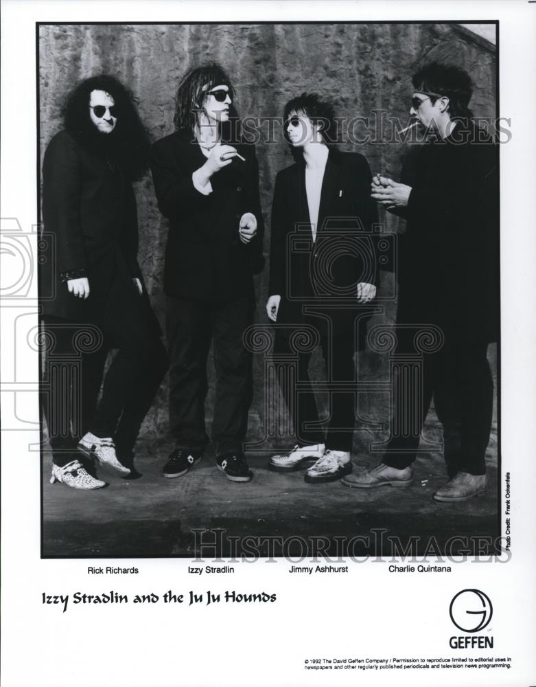 1993 Press Photo Izzy Stradlin and the JuJu Hounds - cvp27928 - Historic Images