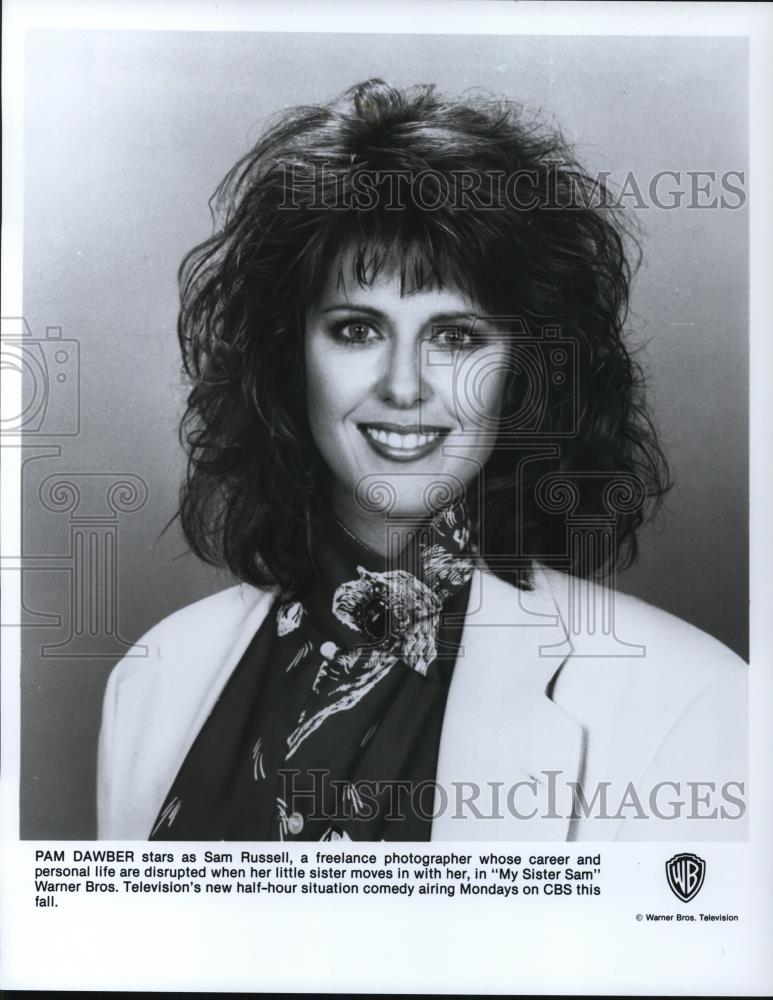 Undated Press Photo Pam Dawber as Sam Russell in My Sister Sam - cvp27515 - Historic Images