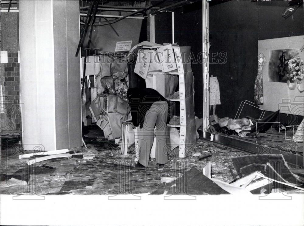 Press Photo subway station of Munich where bomb exploded - Historic Images
