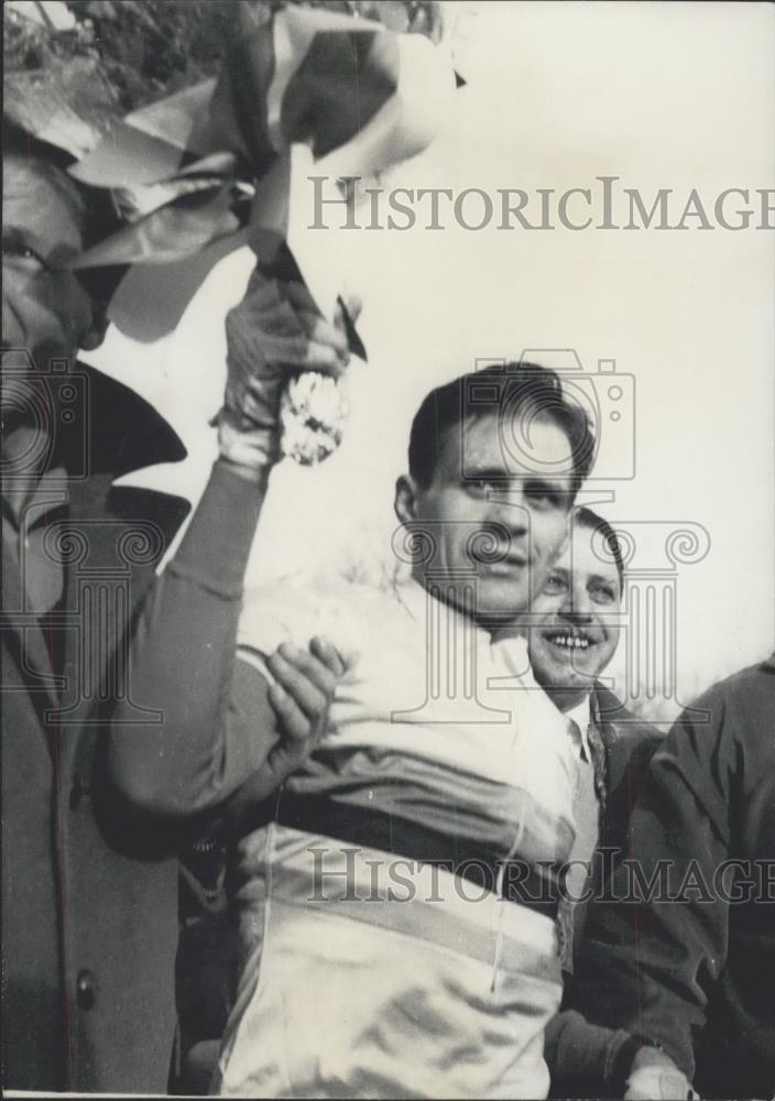 Press Photo Renato Longo, Cyclocross World Champion - Historic Images