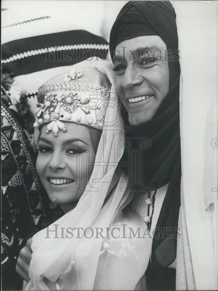 1967 Press Photo Michele Mercier and Jean-Claude Pascal - Historic Images