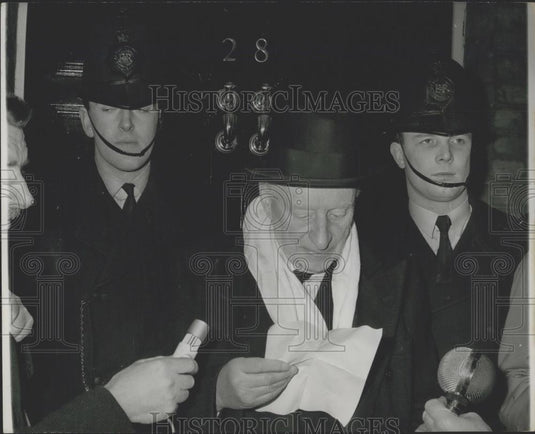 1965 Press Photo Churchill's physician , Lord Moran - Historic Images