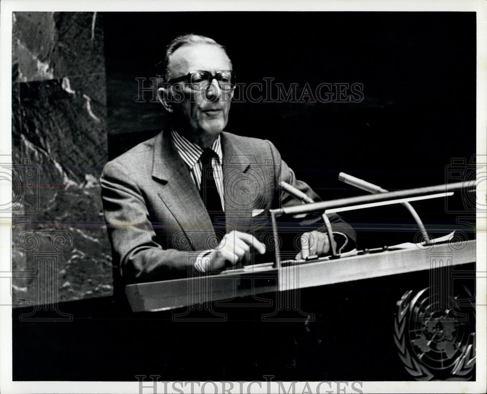 1979 Press Photo Lord Carrington: United Kingdom Minister of Foreign Affairs - Historic Images