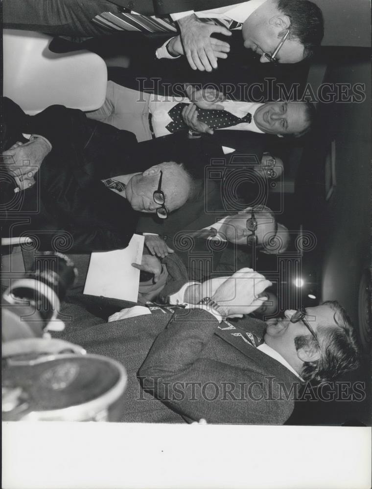 Press Photo Peitro Nenni, was elected president of (Italian Socialist Party) - Historic Images