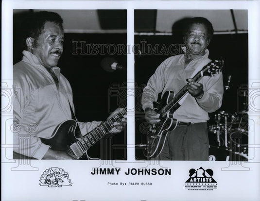 1995 Press Photo Guitarist Jimmy Johnson - cvp26951 - Historic Images