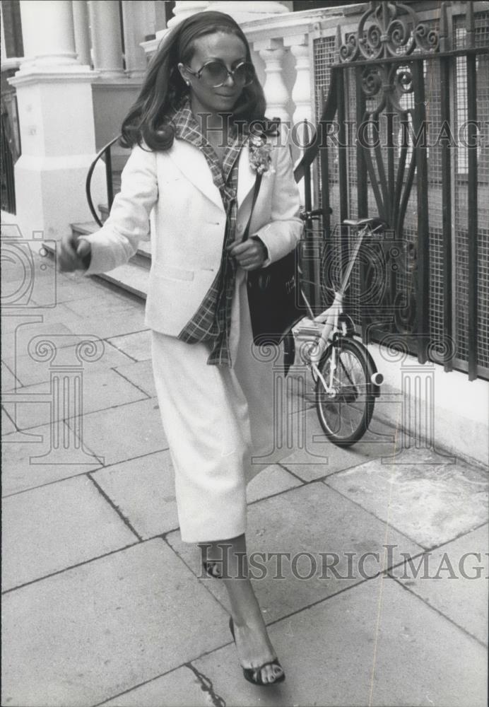 1978 Press Photo Mrs. Kitty Milinaire In London - Historic Images