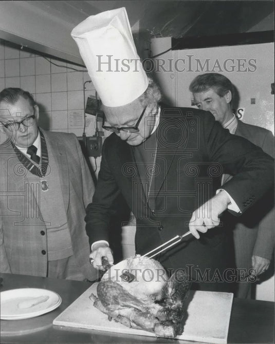 1980 Press Photo Archbishop of Canterbury appeals to Ayatollah - Historic Images