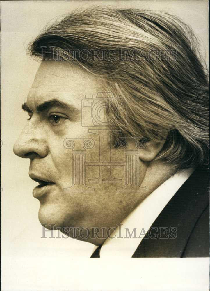 1979 Press Photo Mr Pierre Mauroy at Paris press conference - Historic Images