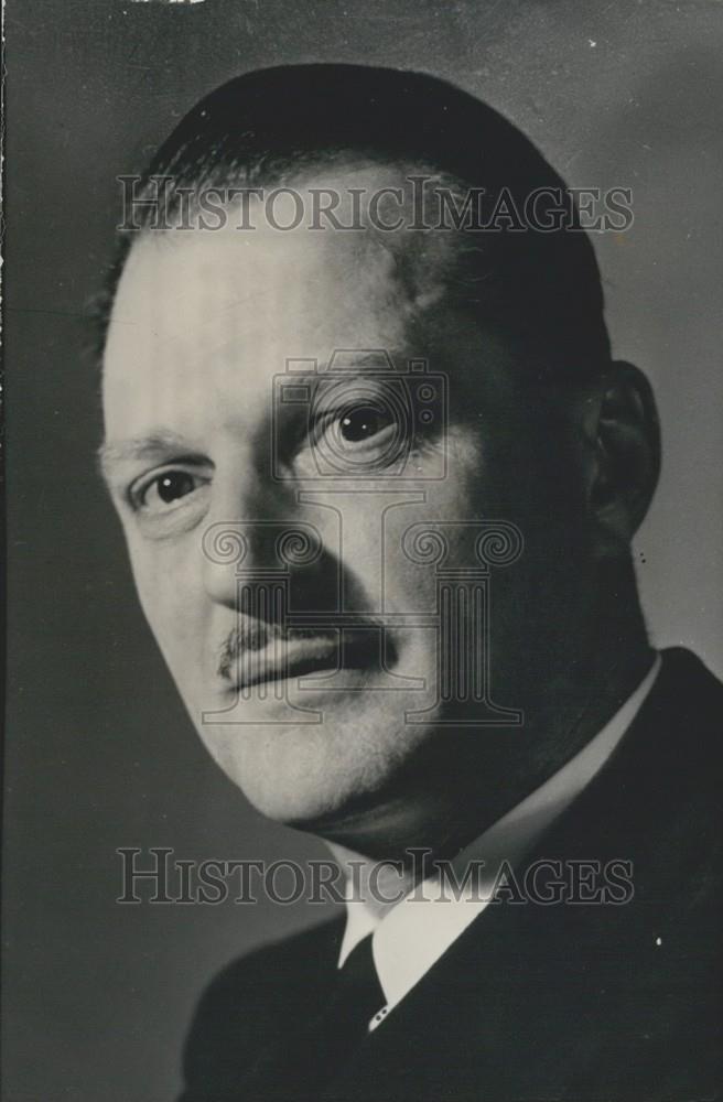 1958 Press Photo Portrait of Paul Delouvrier - Historic Images