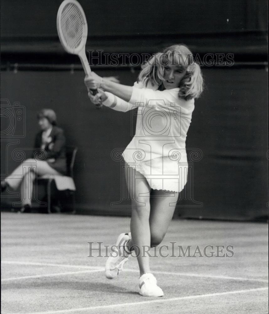 1980 Press Photo Wimbledon Tennis ,Tracy Austin (USA) - Historic Images