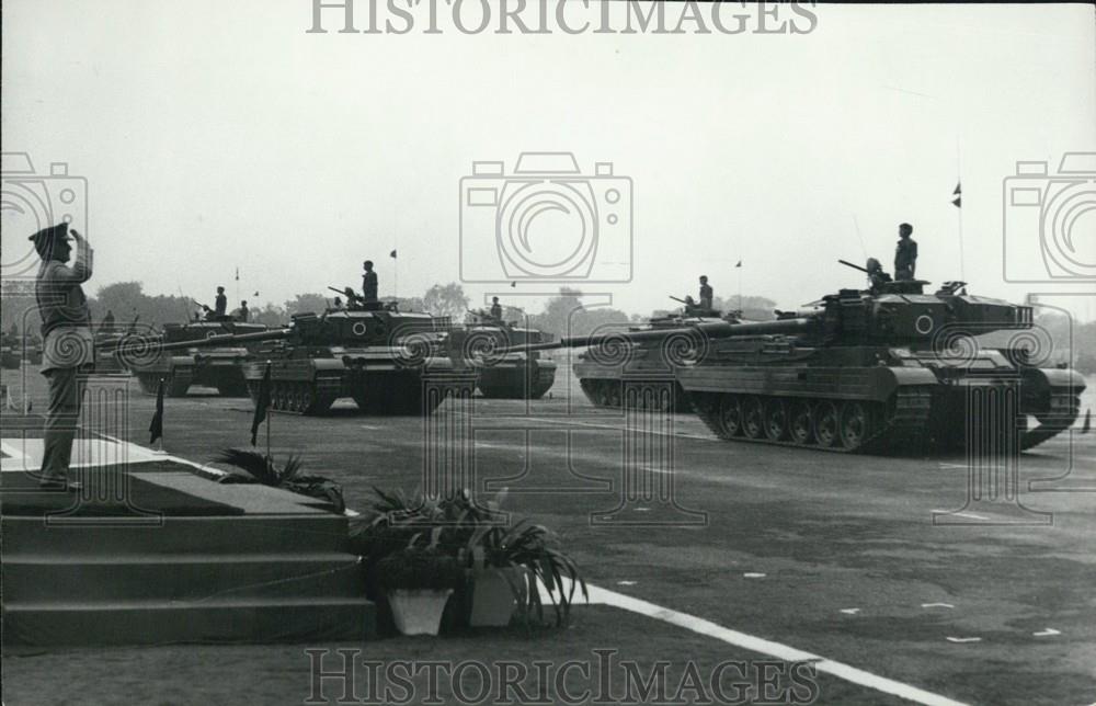 1976 Press Photo Chief of the Army Staff General T.N.Raina - Historic Images