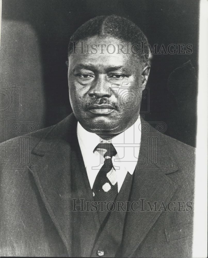 1978 Press Photo Chief Chirau of Mozambique - Historic Images