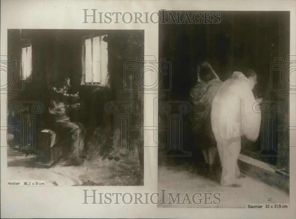 1967 Press Photo Swiss franks theft of paintings at Zurich - Historic Images