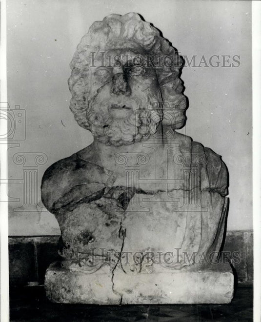 1968 Press Photo The head of Zeus, Father of the Gods - Historic Images