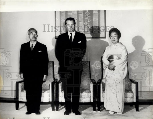 1970 Press Photo Prince Albert of Belgium&Emperor & Empress of Japan - Historic Images