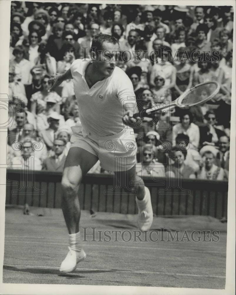 1962 Press Photo Wimbledon Championships,Neal Fraser (Australia) - Historic Images