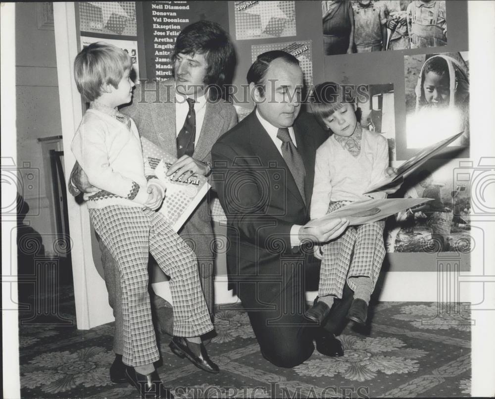 1972 Press Photo Prince Sadruddin at the Mansion House - Historic Images