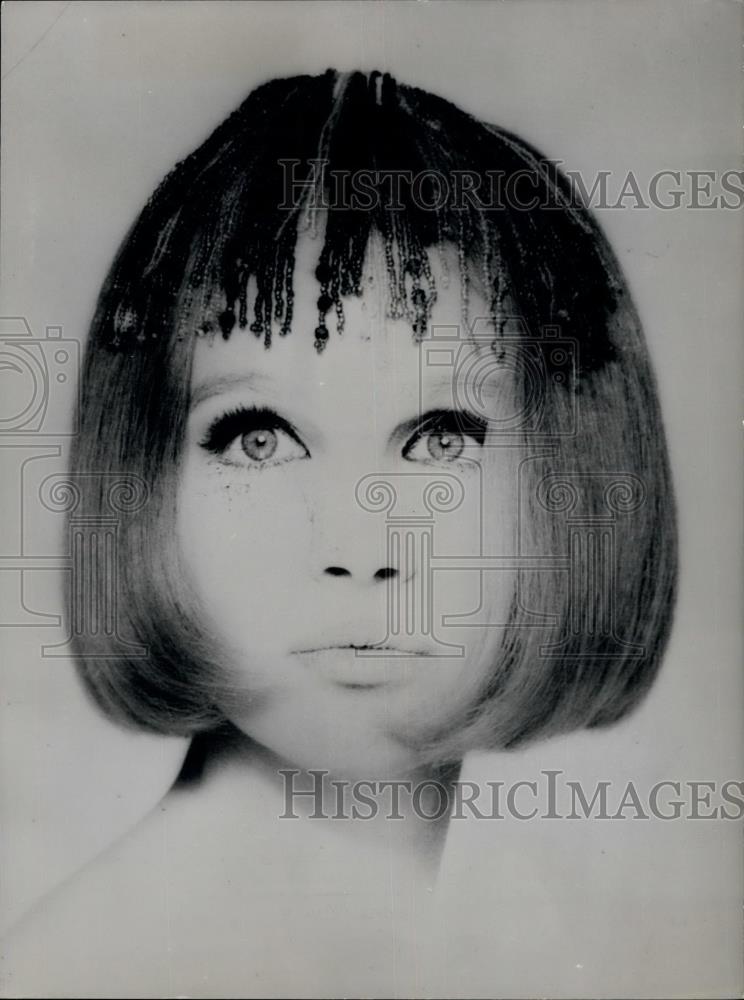 1963 Press Photo Hair Fashion for teen Agers - Historic Images