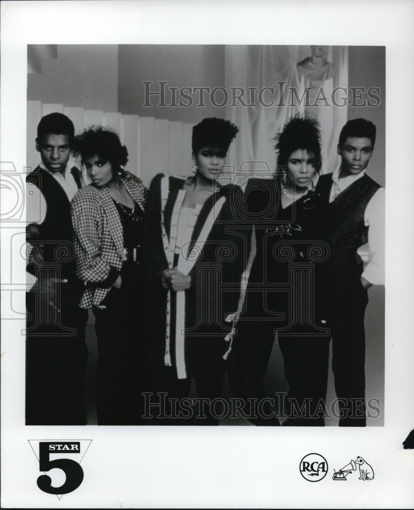 1988 Press Photo Musical group Star 5 - cvp27802 - Historic Images