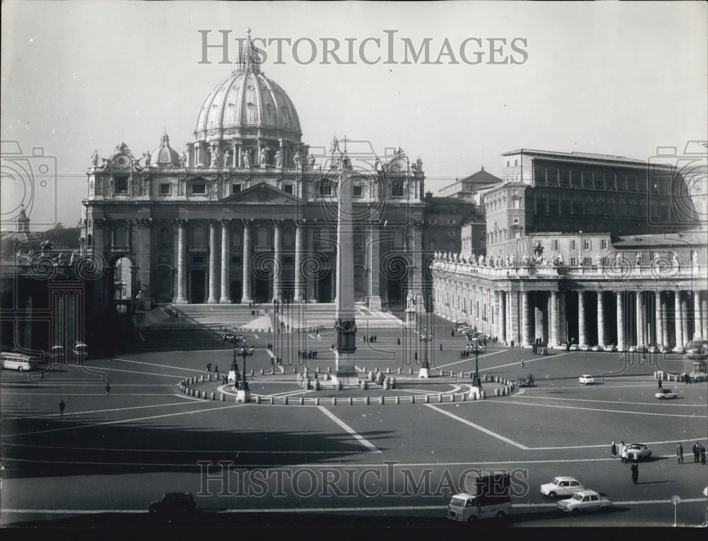 Press Photo St Peter Square - Historic Images