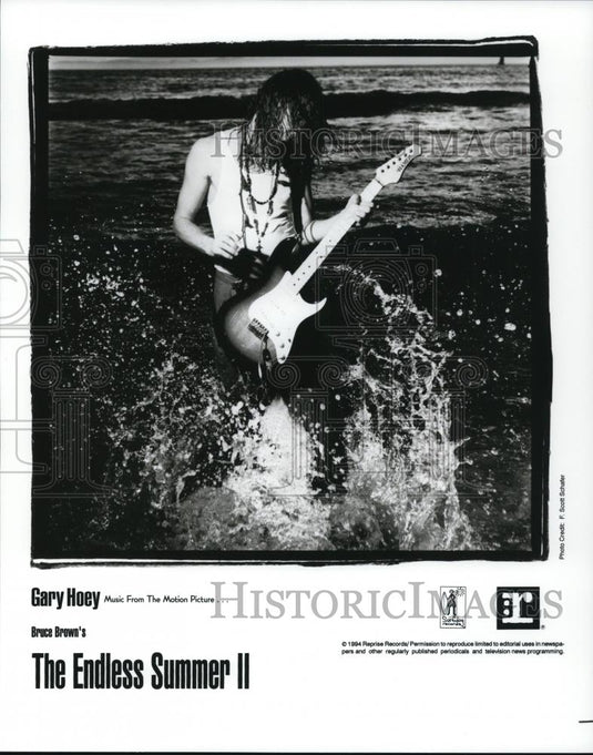 1994 Press Photo Singer Gary Hoey "The Endless Summer II" - cvp27144 - Historic Images