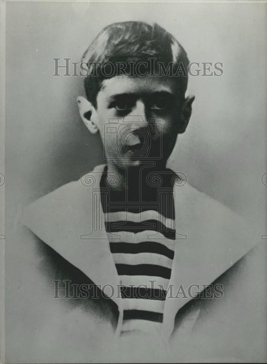 1970 Press Photo Young Charles de Gaulle – Historic Images