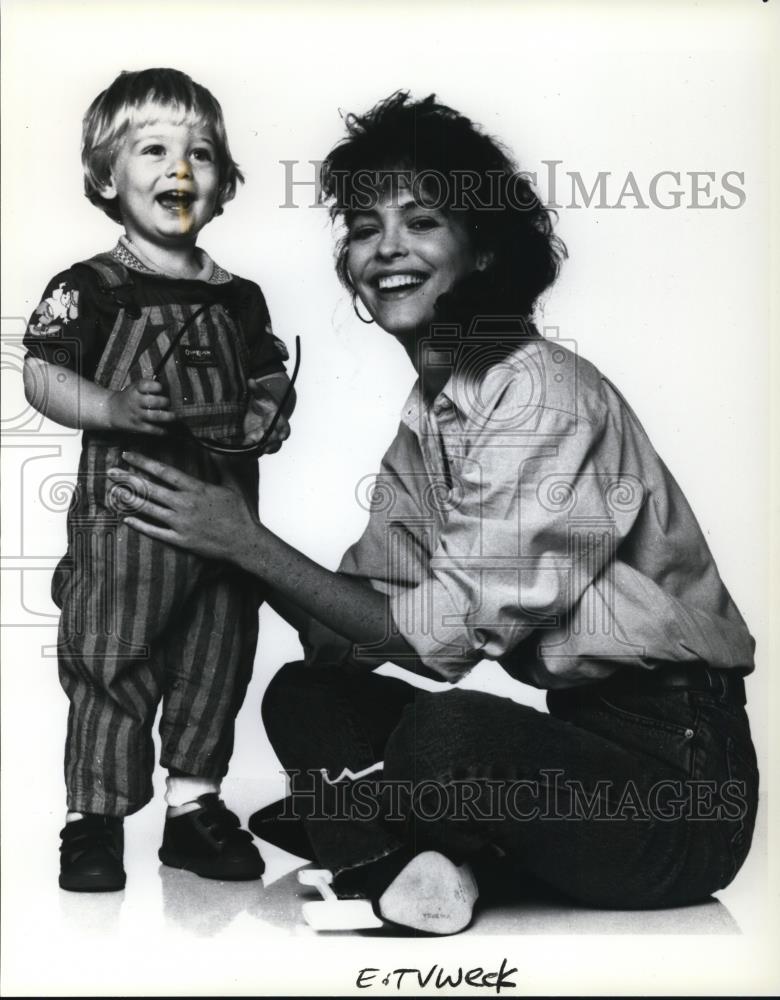 1992 Press Photo Mary Page Keller Paul Jessup On Baby Talk - cvp27267 - Historic Images