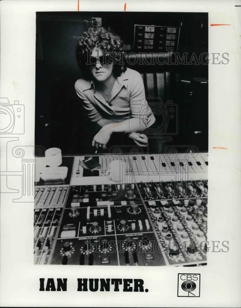 1980 Press Photo Ian hunter, recording artist - cvp25427 - Historic Images
