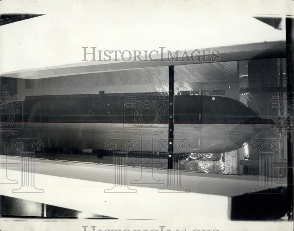 1967 Press Photo Circulating Water Channel At The National Physics Laboratory - Historic Images