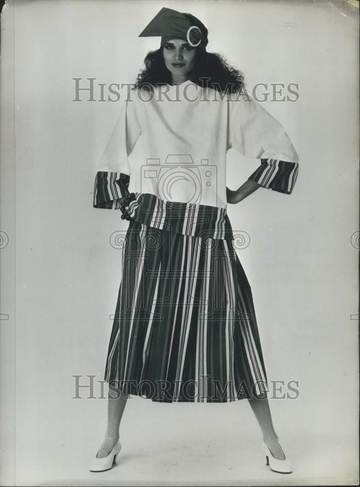 1982 Press Photo Michel Goma Spring-Summer Collection - Historic Images