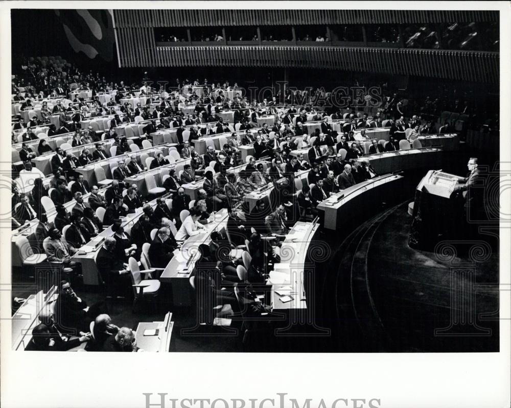 1971 Press Photo Foreign Ministers of Sweden, France, Soviet Union,Congo at UN - Historic Images