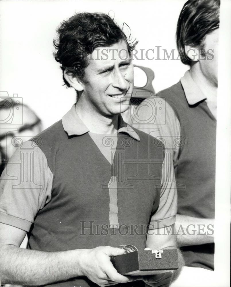 1977 Press Photo Prince Charles Loses Polo Match - Historic Images