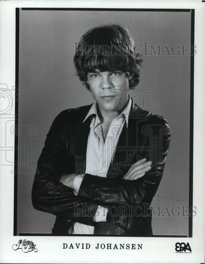 1982 Press Photo Songwriter David Johansen - cvp25747 - Historic Images