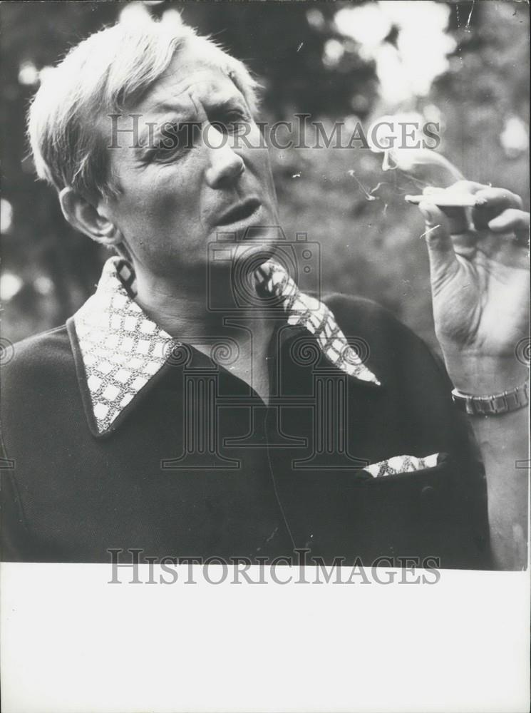 1972 Press Photo Soviet Writer and Poet Eugene Evtouchnko - Historic Images