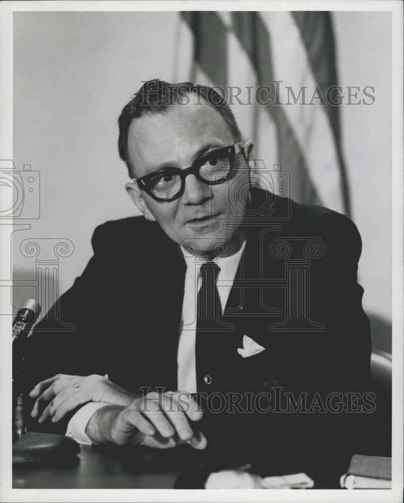 1968 Press Photo Commissioner of the Food and Drug Administration, Herbert Lee - Historic Images