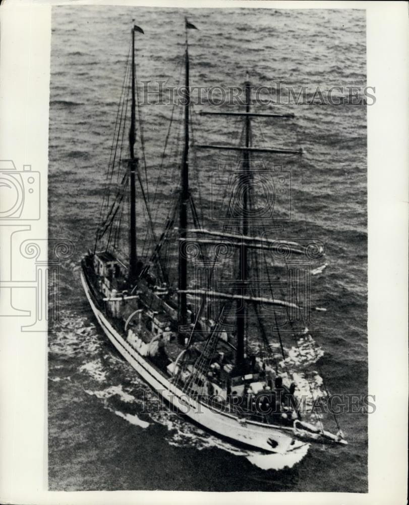 1954 Press Photo Russian Training Ship - Historic Images