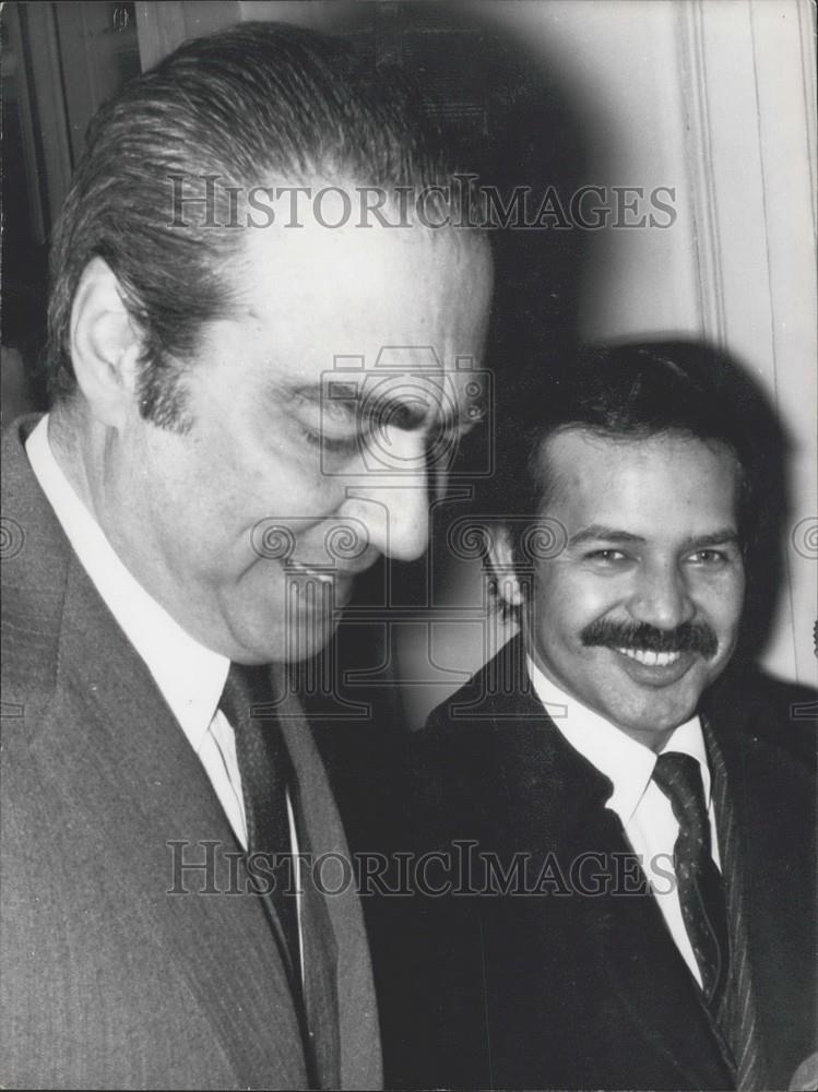 Press Photo Algerian Foreign Minister Bouteflika - Historic Images