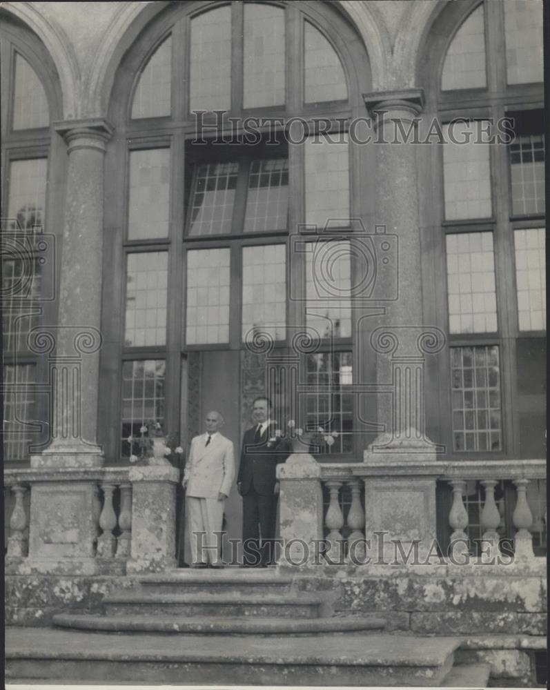 Press Photo Signor Pella Italian Minister of Foreign Affairs - Historic Images