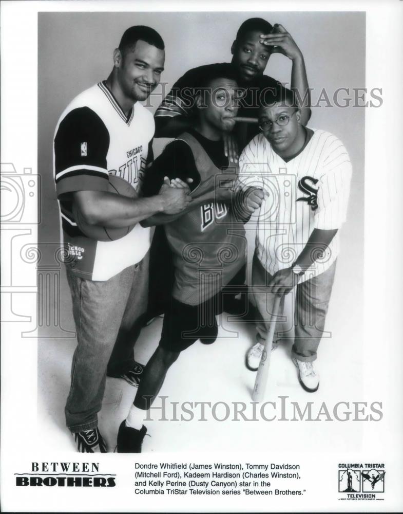 1997 Press Photo Dondre Whitfield & Tommy Davidson in Brotherly Love - cvp22670 - Historic Images