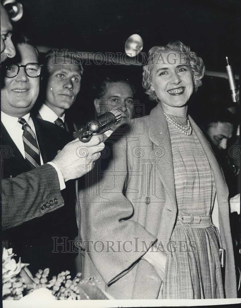 1953 Press Photo American Ambassador to Italy Clare Booth Luce - Historic Images