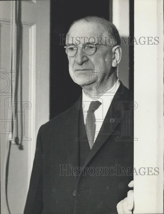 1963 Press Photo Mr. De Valera, President of the Irish Republic - Historic Images