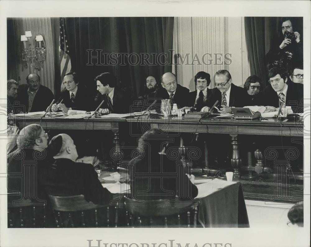 1975 Press Photo Senate Comm on Agriculture - Historic Images